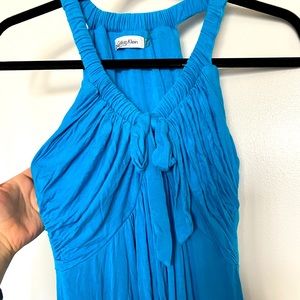 Blue Calvin Klein Maxi Dress